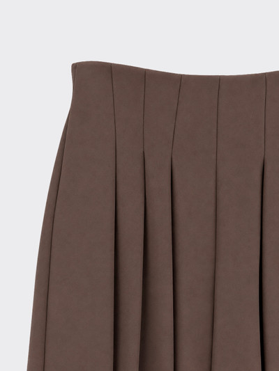 Pleated harem pants brown