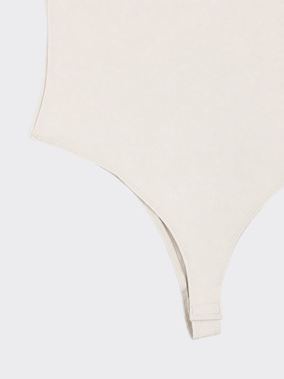 White bandeau bodysuit