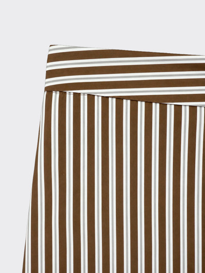Striped brown pant