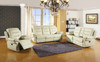 75'' X 40'' X 44'' Modern Beige Sofa Set With Console Loveseat