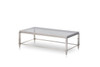 18" Steel and Glass Coffee Table - 283428