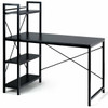47.5" Writing Study Computer Desk with 4-Tier Shelves