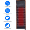 10 Vibrating Motors Foldable Massage Heating Mat