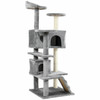 52" Cat Scratching Post and Ladder Kitten Tower Tree