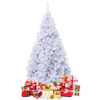 6' / 7.5' / 9' Hinged Artificial Christmas Tree with Metal Stand-7.5'