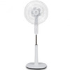 Fantask 16" 3 Speed Double Blades Oscillating Pedestal Fan-White