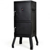 Vertical 2-tier Outdoor Barbeque Grill with Temperature Gauge