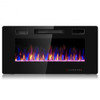 36" Recessed Ultra Thin Wall Mounted Electric Fireplace