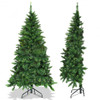 5' / 6' Prelit Artificial Half Christmas Tree with 8 Flash Modes-5'