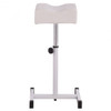 Adjustable Pedicure Manicure Technician Nail Footrest Salon Spa Equipment-White