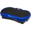 3D Vibration Plate Fitness Machine with Remote Control Bluetooth Loop-Blue