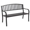 50" Patio Garden Bench Park Yard Outdoor Furniture