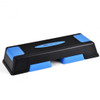 Aerobic Exercise Stepper Trainer with Adjustable Height 5"- 7"- 9"-Blue