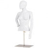 Female Mannequin Torso Adjustable Height with Metal Stand