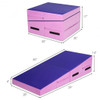 Incline Gymnastic Pad Folding Wedge Ramp Gym Fitness Exercise Sport Tumbling Mat