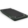 2-in-1 Electric Motorized Health and Fitness Folding Treadmill with Dual Display and Bluetooth Speaker-Green