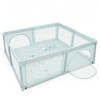 Large Infant Baby Playpen Safety Play Center Yard with 50 Ocean Balls-Blue