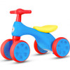 4-wheel Baby Balance Bike with Sound and Storage Box-Red