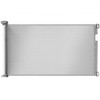 Retractable Baby Pets Safety Mesh Gate for Indoor and Outdoor-Gray