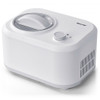 1.1 QT Ice Cream Maker Automatic Frozen Dessert Machine with Spoon-White