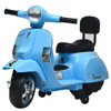 6V Kids Ride On Vespa Scooter Motorcycle for Toddler-Dark Blue