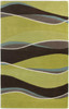 5' x 8' Wool Lime or Mocha Area Rug