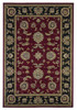 1' x 2' Red or Black Medieval Inspired Area Rug