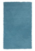 2' x 4' Polyester Highlighter Blue Area Rug