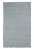 2' x 4' Polyester Blue Heather Area Rug