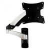 51 lbs TV Wall Mount Hydraulic Arm Adjustable Monitor Bracket-Silver