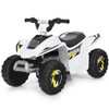 6V Kids Electric ATV 4 Wheels Ride-On Toy -White