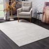 5 x 8 Modern Gray Distressed Area Rug