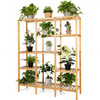 Multifunctional Bamboo Shelf Storage Organizer Rack - COHZ10005