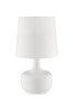 Modern Powder White Table Lamp with Touch Switch