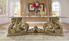 HD-1802 Bronze Rectangular Traditional Dining Table