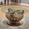 HD-8908B Bronze Traditional Coffee Table
