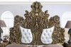 HD-1802 Bronze Traditional California King Upholstered Bed