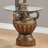 HD-8908B Bronze Traditional End Table