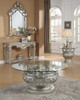 HD-8908S Silver Traditional Coffee Table