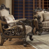 HD-2658 Bronze 3-Piece Traditional Sofa Set