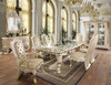 HD-8022 Champagne 7-Piece Traditional Dining Set