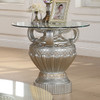 HD-8908S Silver 3-Piece Traditional Coffee Table Set
