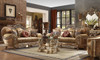 HD-622 Light Maple with Silver Highlight 3-Piece Traditional Sofa Set
