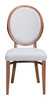 Regents Walnut & Light Gray (Set of 2) Rubberwood Dining Chair