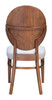 Regents Walnut & Light Gray (Set of 2) Rubberwood Dining Chair