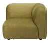 Biak Green Poplar and Birch Wood Corner Chair