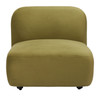 Biak Green Poplar and Birch Wood Middle Chair