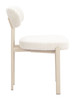 Aurea Light Gray (Set of 4) Steel and Polyester Dining Chair