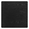 Valleta Black Steel Square Bar Table