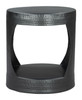 Nuuk Black Iron Round Side Table